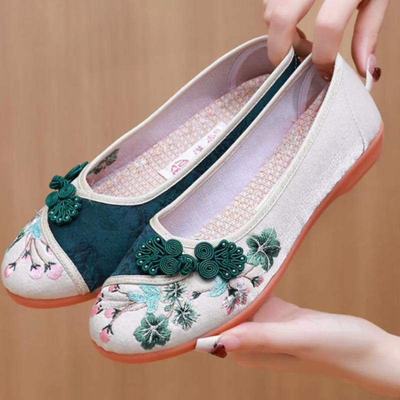 Chaussures en toile de style c - Embroidery Style avis et prix