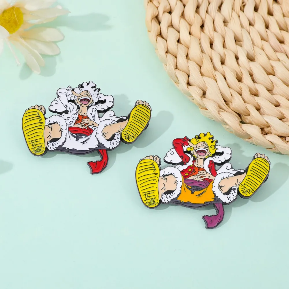 2 Pièces Broche Émail Luffy Ex - Embroidery Outfit avis et prix