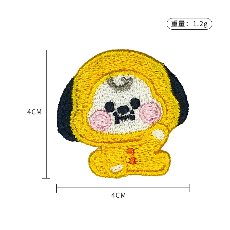 Patch brodé autocollant LINE F - Embroidery Patch avis et prix