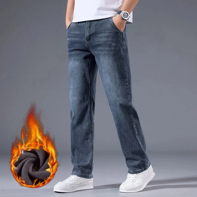 Hiver polaire hommes jean épai - Embroidery On Jeans avis et prix