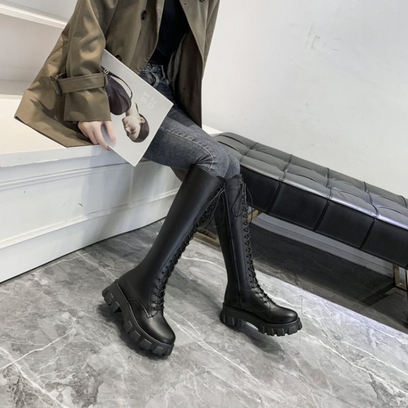 Bottes hautes pour femmes à la - Embroidery White avis et prix
