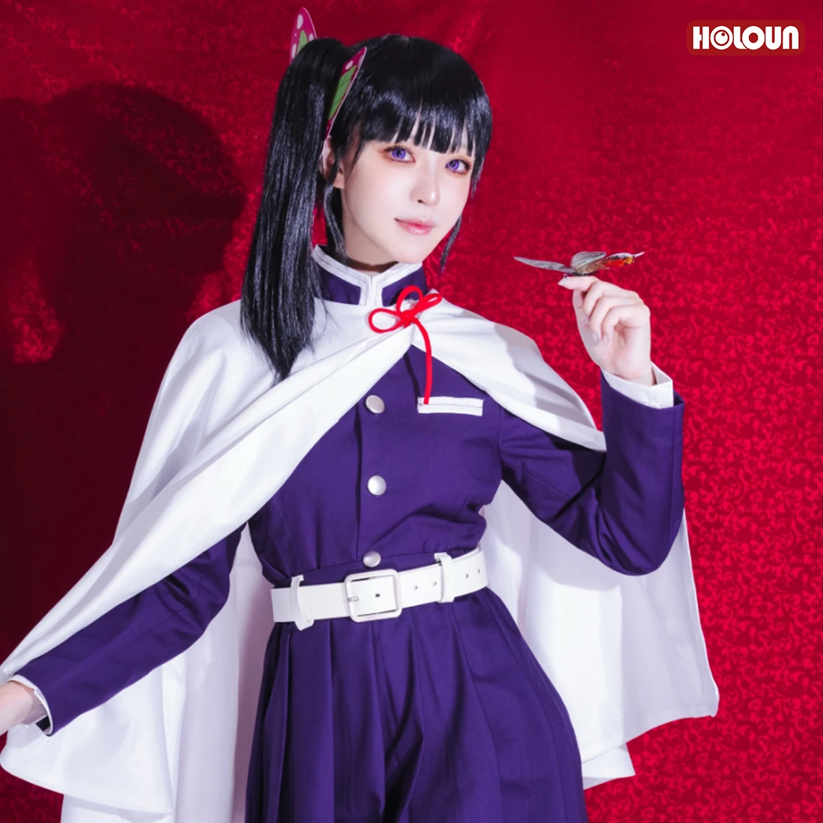 HOLOUN Anime Tsuyuri Kanawo Co - Embroidery White avis et prix